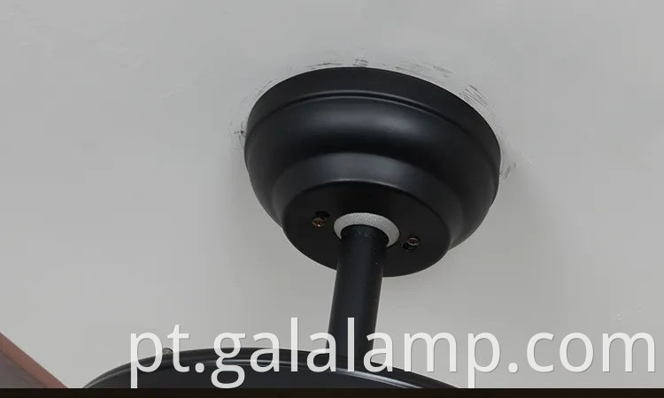 Lâmpada de ventilador de teto chinês vintage para salas de vida e jantar